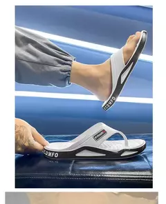 Chinelos confortáveis masculinos, sandálias de praia, sapatos casuais, chinelo na internet