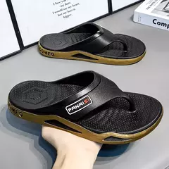 Chinelos confortáveis masculinos, sandálias de praia, sapatos casuais, chinelo - loja online
