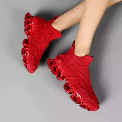 Tênis de corrida respirável masculino e feminino, tênis casual, tênis, corri - loja online