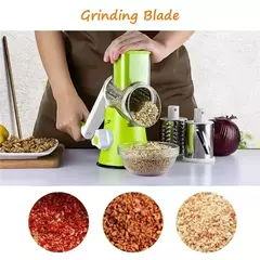 Cortador e fatiador de vegetais manual, máquina picador de queijo de cozinha co - loja online