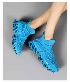 Tênis de corrida respirável masculino e feminino, tênis casual, tênis, corri