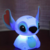 VELADOR DE SILICONA STITCH TACTIL en internet