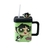 TAZA DE CERAMICA CON TAPA CHICAS SUPERPODEROSAS 450ML - tienda online
