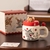Imagen de TAZA DE CERAMICA CON TAPA TOM Y JERRY 560ML