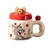 TAZA DE CERAMICA CON TAPA TOM Y JERRY 560ML - tienda online