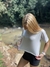 Cropped Feminino Básico Branco na internet