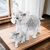 Duo Elefante Branco Decorativo Luxo Verito - Charme e Sofisticação! - comprar online