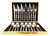 Kit Faqueiro 24 Peças em Inox com Acabamento Dourado — Maleta Exclusiva - comprar online