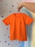 Camiseta Lisa Laranja