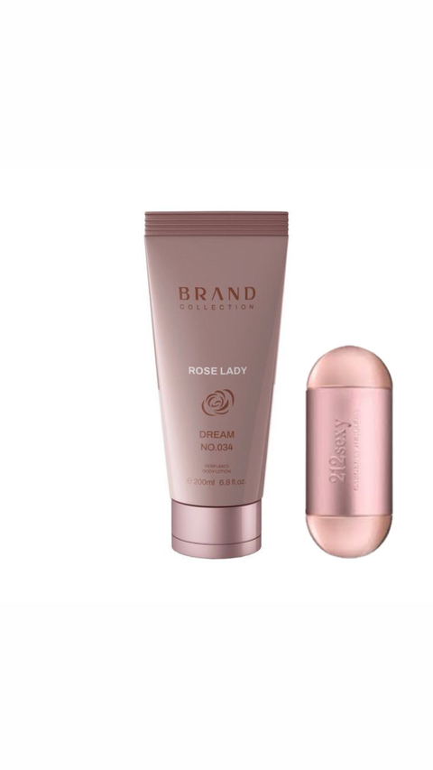 Hidratante Dream Brand Collection 200 ml - Inspiração 212 Sexy