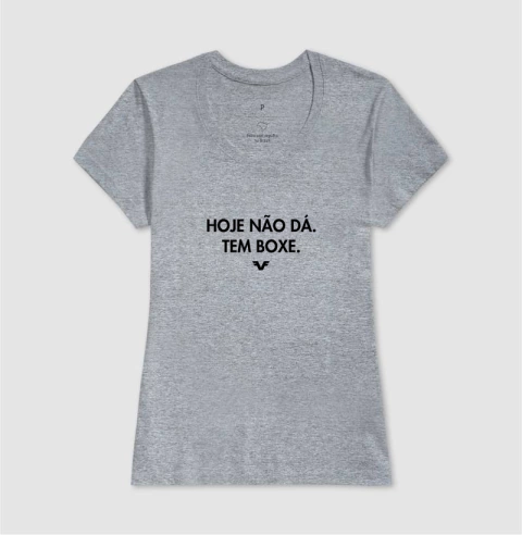 Imagem do Camiseta Hoje não dá. Tem Boxe.