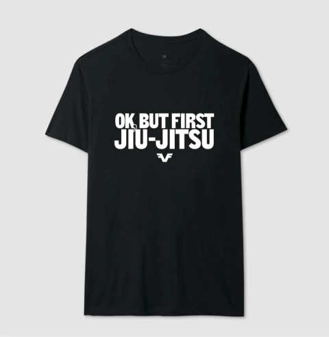 Imagem do Camiseta Ok, But First Jiu-Jitsu