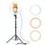 Iluminador Tipo Ring Light Anel Luz De 26cm E Tripé De 2 Metros Entrega Rápida - Express  Importes