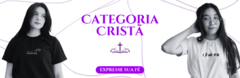 Banner da categoria Categoria Cristã