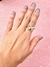 Anillo moño con brillantes