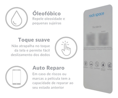 Película Fosca De Privacidade Para Samsung Galaxy A72 - Rock Space - loja online