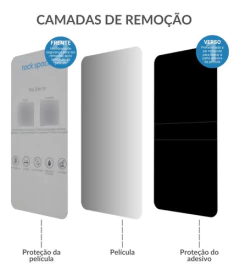 Imagem do Película Fosca De Privacidade Para Motorola Moto E22s - Rock Space