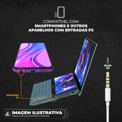 FONE DE OUVIDO DUAL AIR BRANCO - GSHIELD