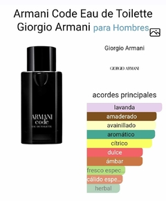 GIORGIO ARMANI ARMANI CODE EDT 125ml