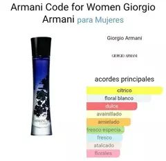GIORGIO ARMANI CODE FOR WOMEN EDP 75ml