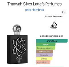 LATTAFA THARWAH SILVER EDP 100ML