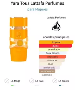 LATTAFA YARA TOUS WOMAN EDP 100ml - comprar online