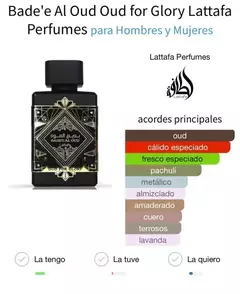 LATTAFA BADEE O. FOR GLORY 100ml - comprar online