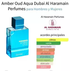 AL HARAMAIN AMB OUD AQUA DUBAI 100ml - comprar online