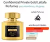LATTAFA CONF PRIV GOLD 100ml - comprar online