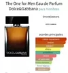 DOLCE GABBANA THE ONE EDP 100ml - comprar online