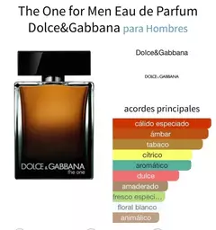 DOLCE GABBANA THE ONE EDP 100ml - comprar online