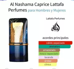 LATTAFA NASHAMA CAPRICE 100ML - comprar online