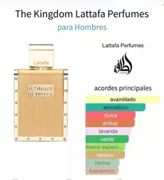 LATTAFA THE KINGDOM men 100ml - comprar online