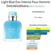 DOLCE GABBANA LIGHT BLUE INTENSE MEN 200ML EPD