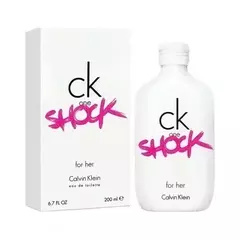 Calvin Klein CK One Shock EDT WOMAN 200ml - comprar online