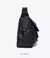 Bolsa de ombro masculina sólida impermeável firme snap multi-bolso casual cros