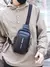 Bolsa de ombro / peito USB multifuncional antifurto masculina crosboy