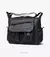 Bolsa de ombro masculina sólida impermeável firme snap multi-bolso casual cros