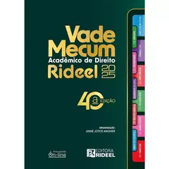 VADE MECUM ACADÊMICO DE DIREITO RIDEEL - 1º SEMESTRE - 40ª EDIÇÃO - 2025 - comprar online