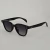 Óculos De Sol Quadrado Slim Clássico Uv-400 Polarizado Unissex