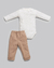 Conjunto Bebê Menina - Body + Calça | Molecotton - Anjos Baby Chic - Auré Kids
