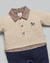 Saída Maternidade Bebê Menino - Malha Tricot - Anjos Baby - comprar online