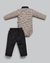 Conjunto Bebê Menino - Body + Calça | Sarja - Anjos Baby Chic na internet