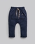 Conjunto Bebê Menino - Body + Calça | Malha Suedine - Anjos Baby Azul Marinho - Auré Kids