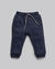 Conjunto Bebê Menino - Body + Calça | Malha Moletom - Anjos Baby Azul Marinho - Auré Kids