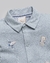 Macacão Longo Bebê Menino - Canelado - Anjos Baby Azul - comprar online