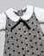 Vestido Menina - Jacquard - Anjos Baby Preto - comprar online