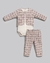 Conjunto Bebê Menina - Casaco + Body + Calça | Tweed - Anjos Baby Rose - comprar online
