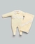 Kit Maternidade Bebê Menina - Macacão + Manta / Malha Tricot - Anjos Baby Amarelo - comprar online