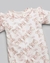 Macacão Longo Malha Anarruga Bebê Menina - Body + Calça / Suedine - Anjos Baby Rosa - comprar online